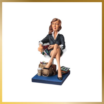 The Businesswoman Sculpture Forchino