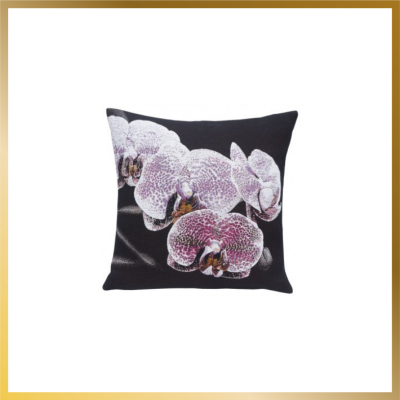 Orchid Mariposa Cushion by Emilio Robba