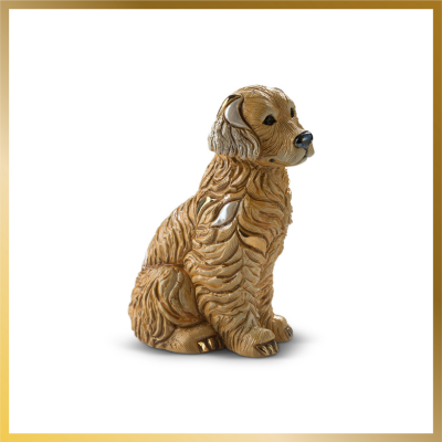 Figurine Chien Golden Retriever DeRosa Rinconada