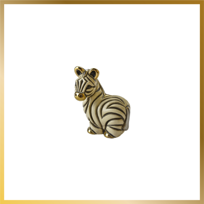 Mini Zebra Figurine by DeRosa Rinconada
